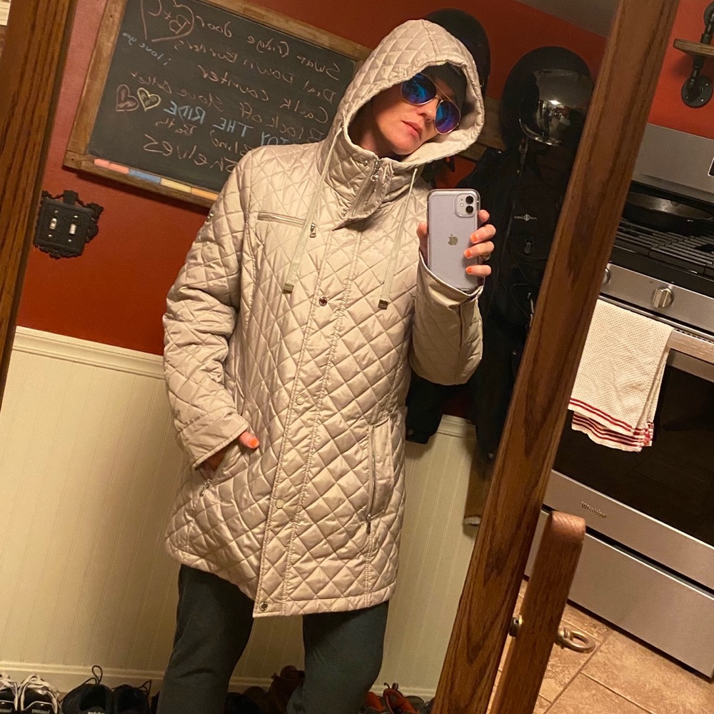 Classic Calvin Klein long coat...NWOT
